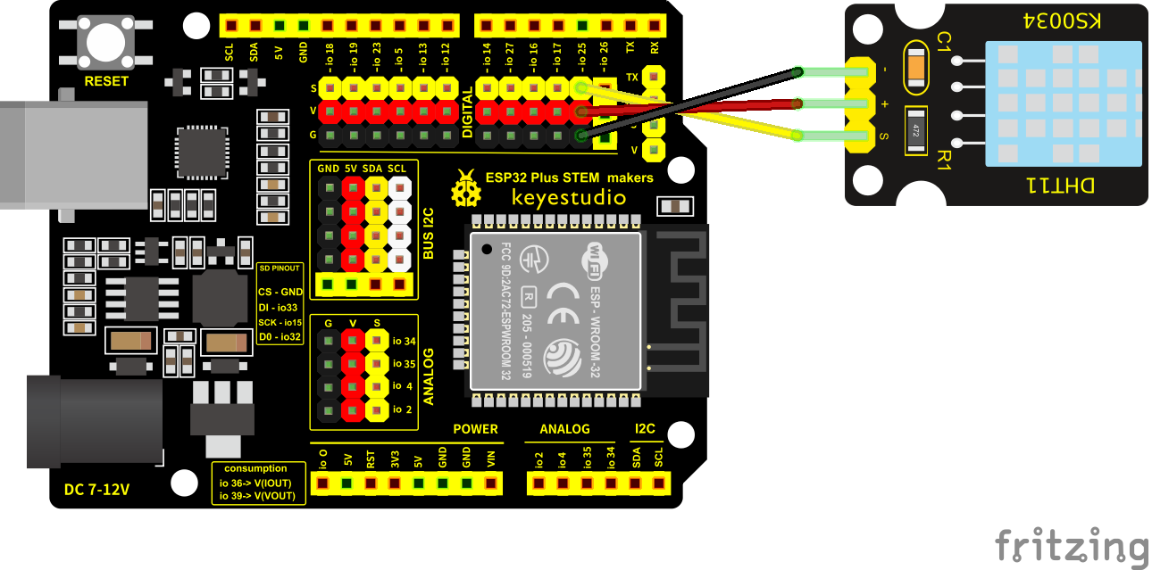 esp32 lcd dht22 esp32 lcd dht22